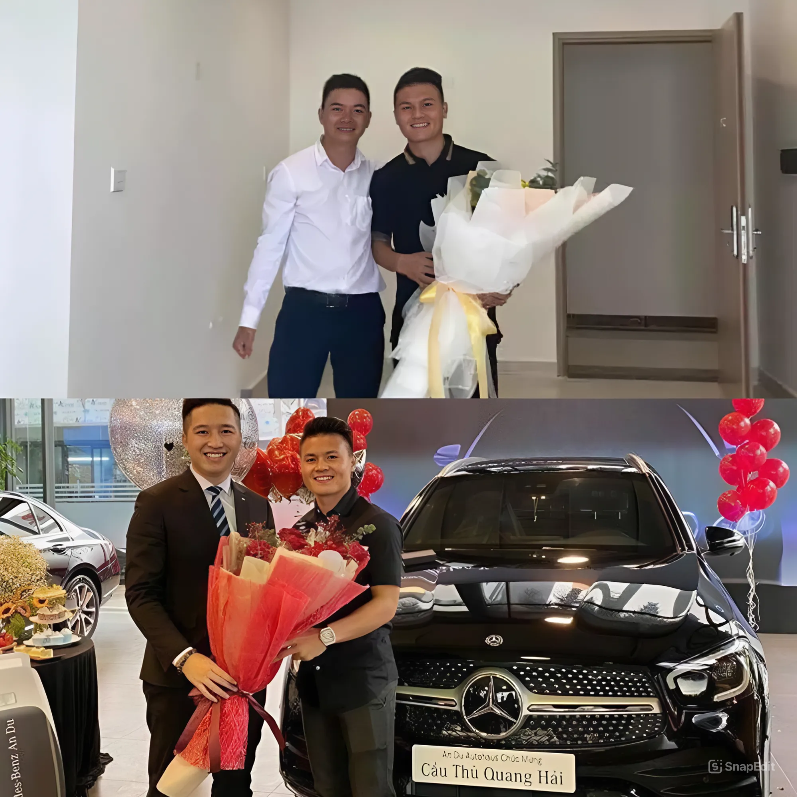 Thông tin về Quang Hải và chiếc xe
